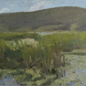 Lily Pond with Hills