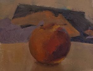 Peach and Collage Paper