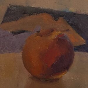 Peach and Collage Paper