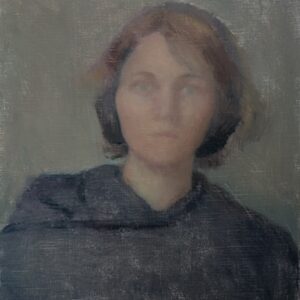 Self Portrait, with headphones